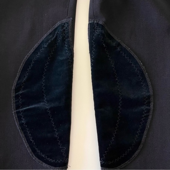 Vintage Anna Sui 90’s High Waist Breeches Equestrian Riding Trouser Pant Black 0 - Picture 8 of 15